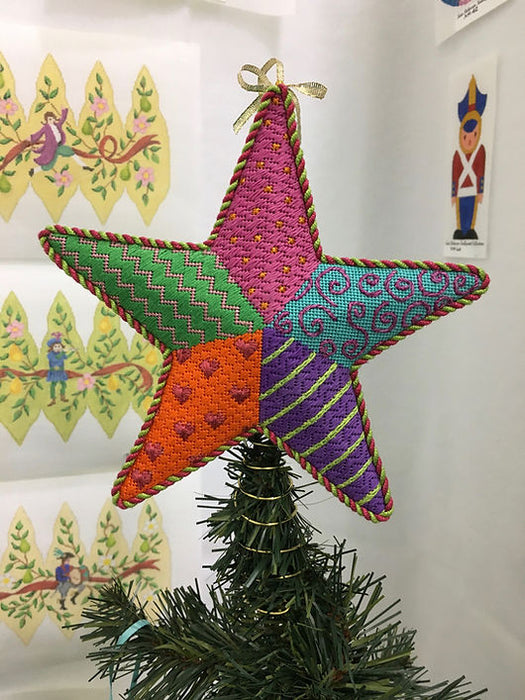 Christmas Tree Topper – Funky Fiesta Star