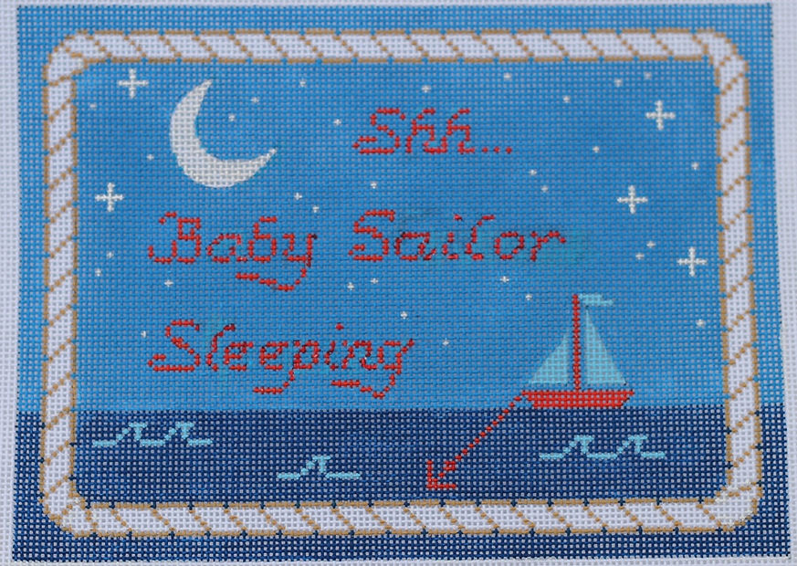 “Shh…Baby Sailor Sleeping” – Sailboat