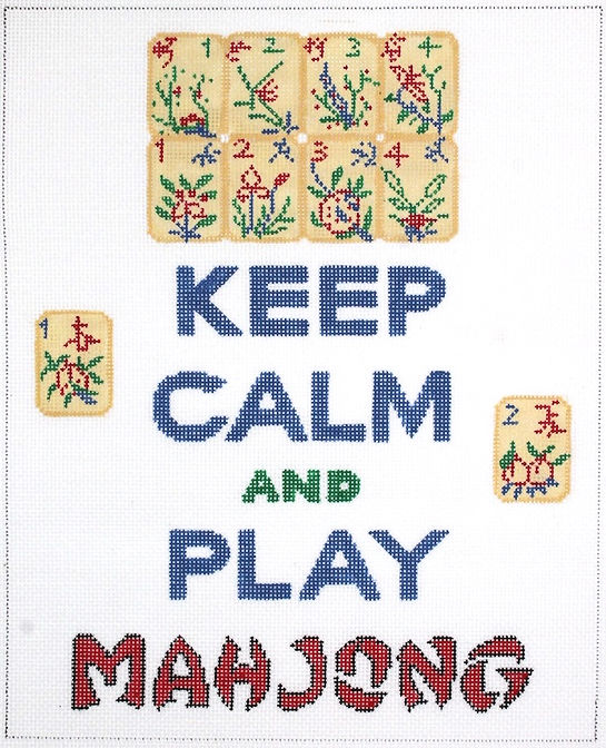 “Keep Calm & Play Mahjong”