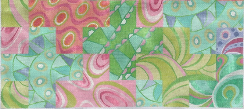 Med. Rect. Pucci-inspired Plus + Patchwork