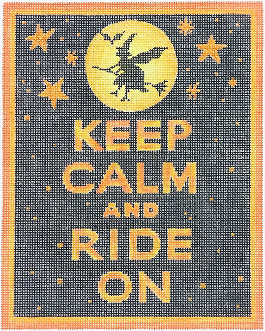 “Keep Calm…Ride On“ (Halloween)