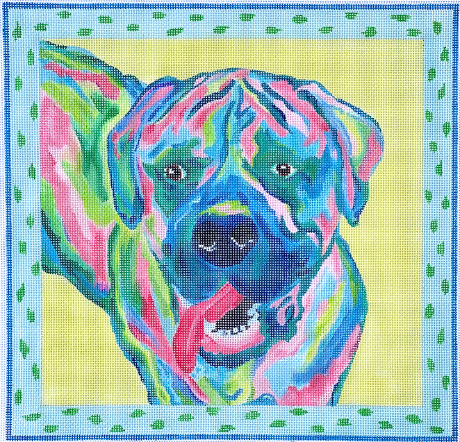 Megan Carn – Boxer – multi on citron