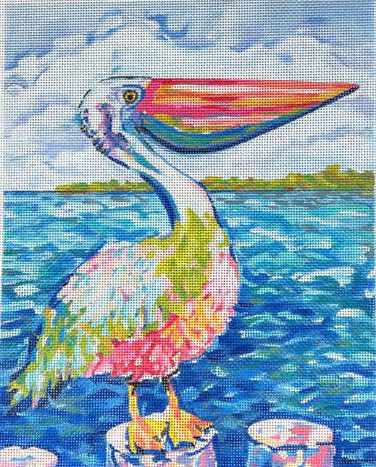 Maren Devine - King Pelican on Piling