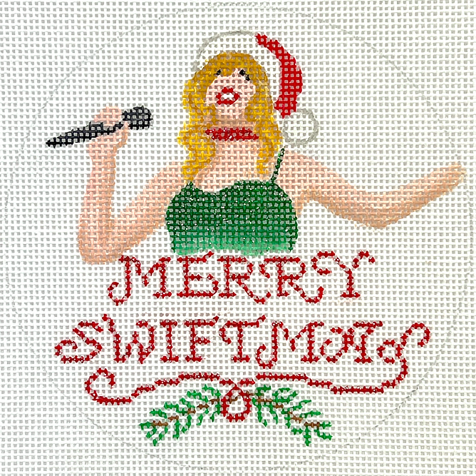 Christmas Ornament – “Merry Swiftmas” w/ Taylor Swift