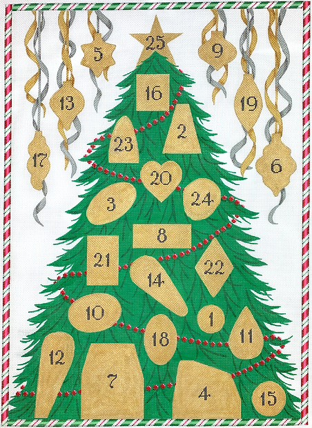 Christmas Tree Advent Calendar · Calendar + 25 Ornaments
