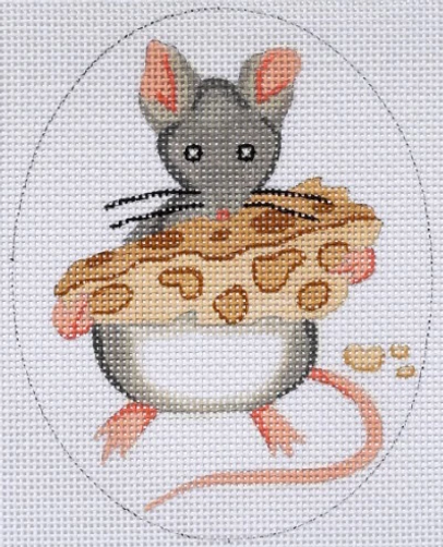 Mini Oval – Mouse & Cheese