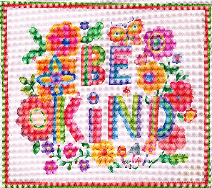 Shannon Snow – “Be Kind” w/ Flowers, Mushrooms & Butterfly