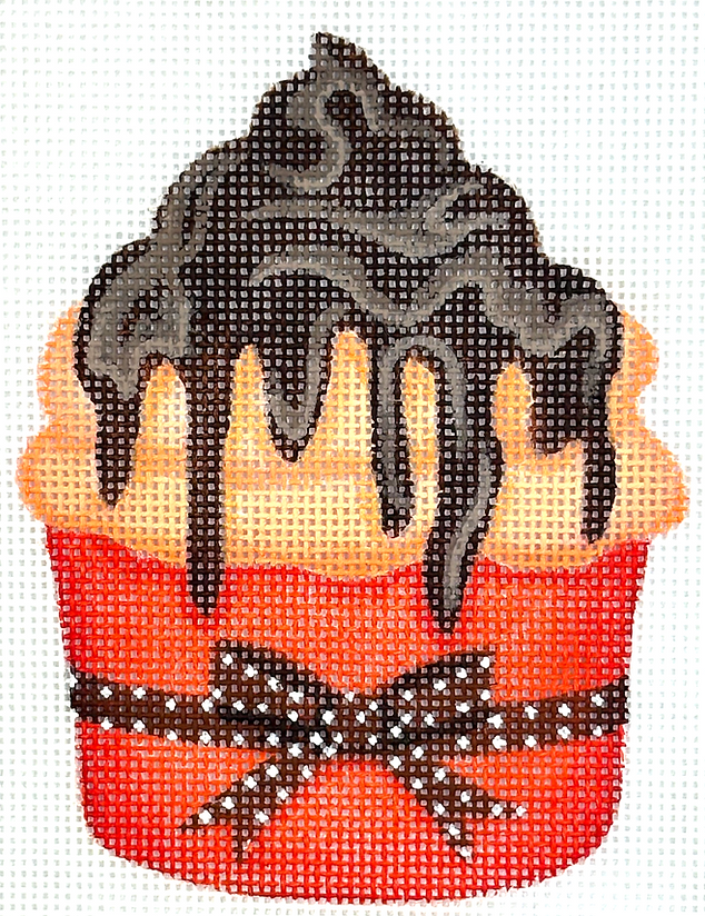 Mini Designer Dessert – Hermès Chocolate Covered Tangerine Mousse
