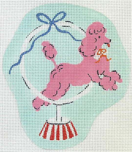 Krissy Mast – Circus Dog – Poodle Jumping Through Hoop