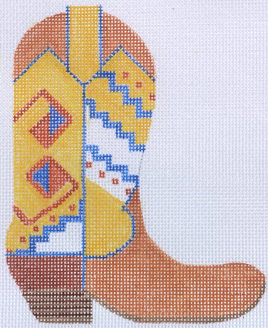 Cowgirl Boot – Dhurrie Southwestern (pointing right)