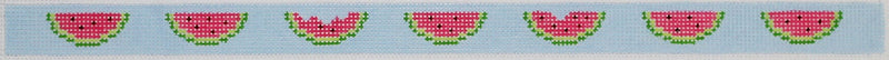 Sunglass Strap – Watermelon Slices on Sky Blue