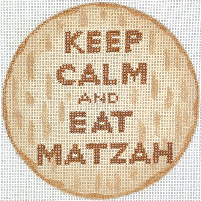 4” Round – Keep Calm & Eat Matzah