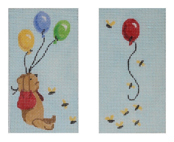 Glasses/ Phone Case – Winnie-the-Pooh & Balloons (medium-size ONLY)