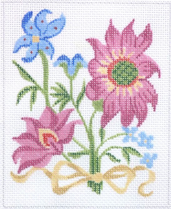 Small Insert – Jacobean Flowers