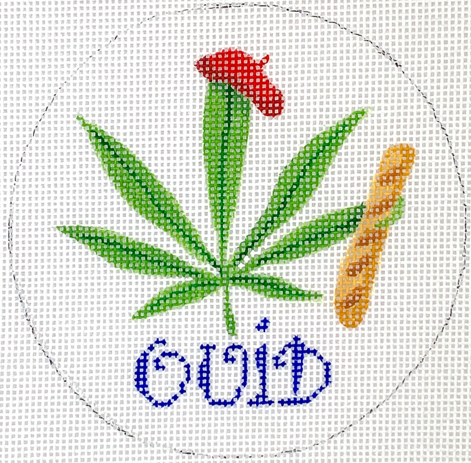 Drake Dickerson Ornament/Mini – “Ouid” – French Weed