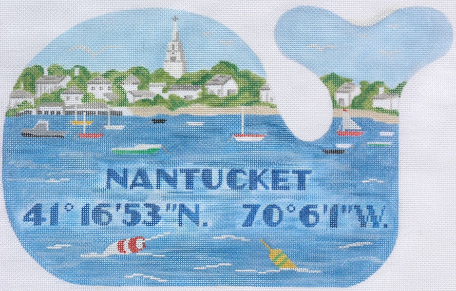 Med. Whale – Nantucket Harbor