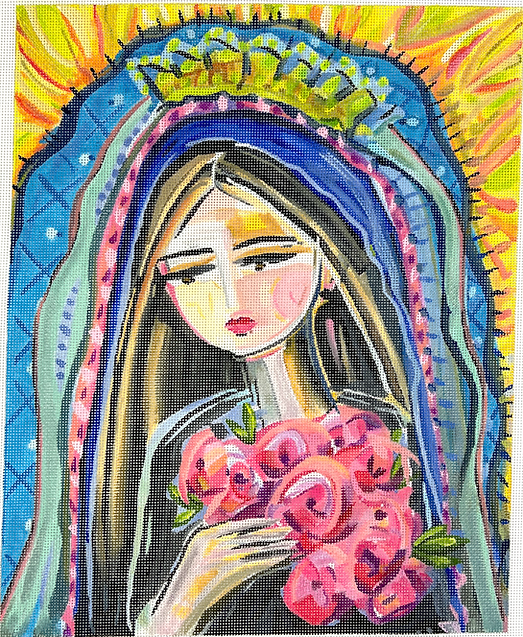 Maren Devine – Our Lady of Guadalupe and Castilian Roses