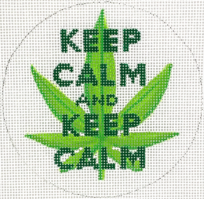 Drake Dickerson – “Keep Calm & Keep Calm” w/ Weed Leaf