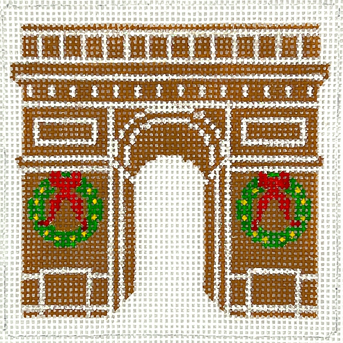 Gingerbread Monument – Arc de Triomphe