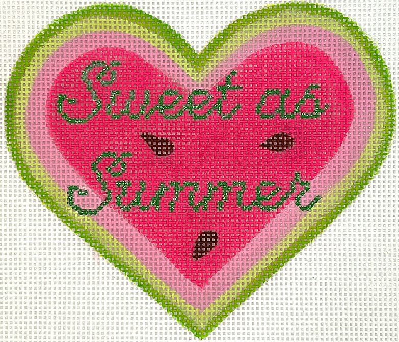 Mini Heart – Watermelon “Sweet as Summer”