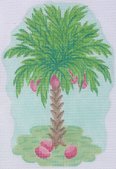 Tropical Mini – Palm Tree w/ Pink Coconuts