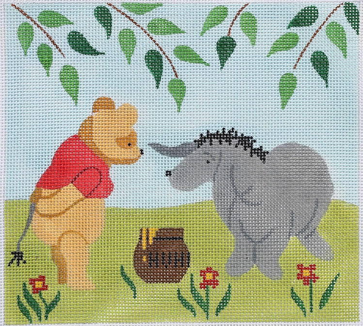 Small Pooh & Eyeore w/ Honey Pot