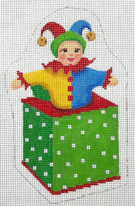 Christmas Ornament – Victorian Jack-in-the-Box