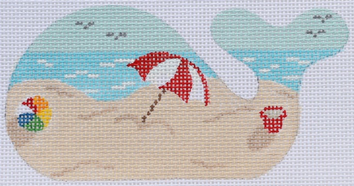 Mini Whale – Beach Scene