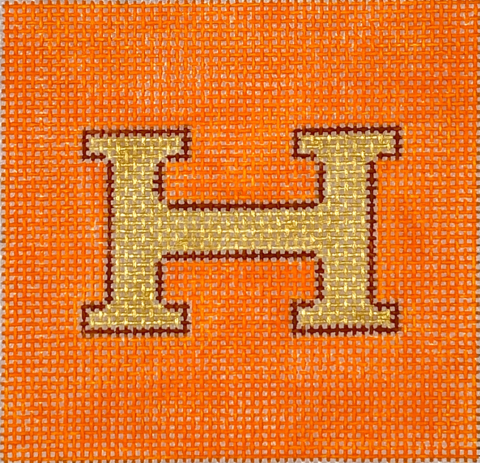3” Square Insert – Hermes Inspired H