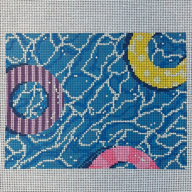 Maddie Sweet ·  Pool Clutch with Floaties