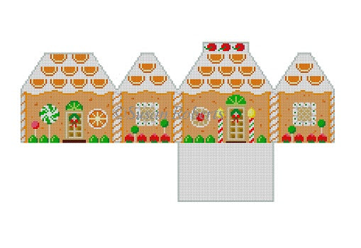 Orange Dreamsicle - 3D Gingerbread House