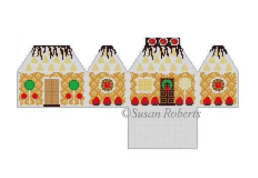 Pineapple - 3D Gingerbread House