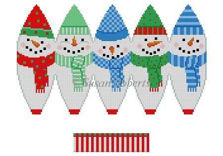 Snowman - 3D Hot Air Balloon