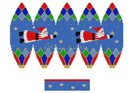 Flying Santa - 3D Hot Air Balloon