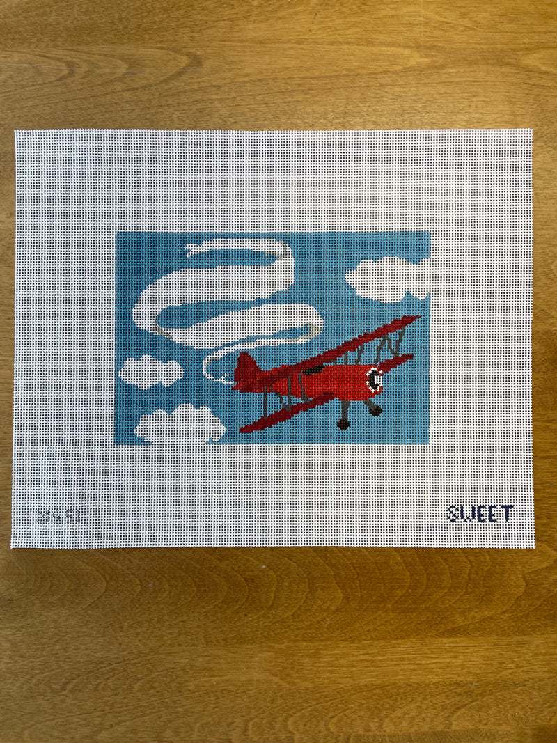 Maddie Sweet ·  Red Airplane Door Sign