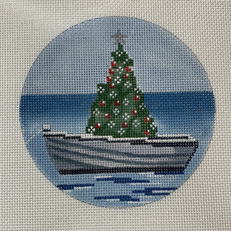 Nantucket Boat with Tree