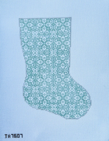 Southwestern Midsize Stocking - Jade