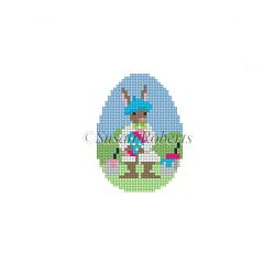 Rabbit Painting Eggs - Mini Egg