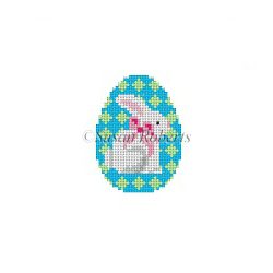 Pink Bow Rabbit - Mini Egg