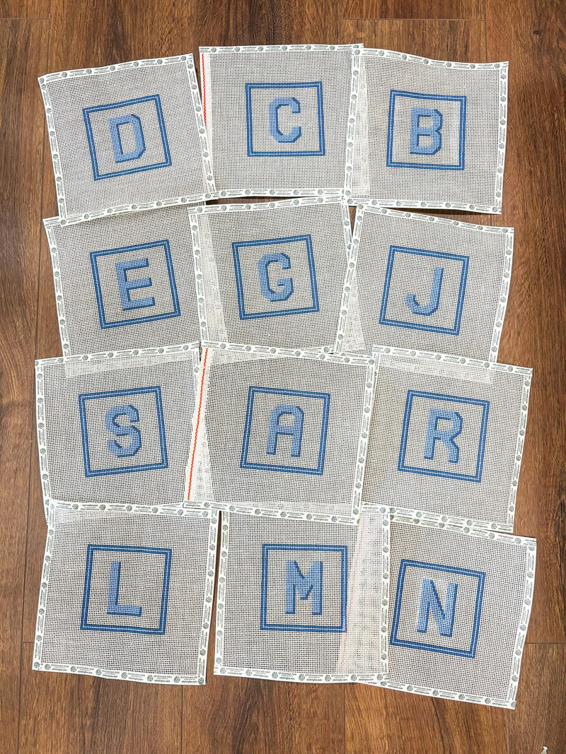 4" Square Alphabet · Letter P