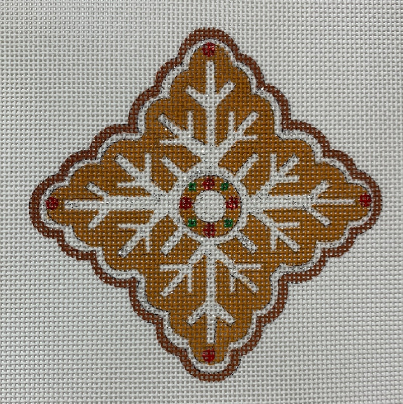 Gingerbread Snowflake