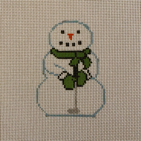 Snowman with Golf Club