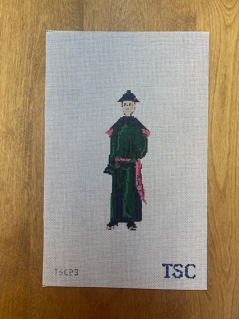 The Sheffield Collection ·  Pith Painting-Qing Dynasty Man