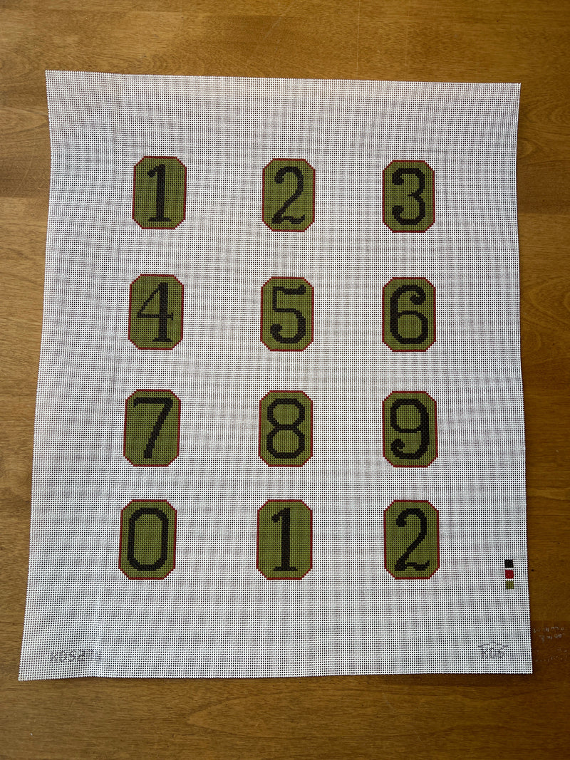 Kirkland Design ·  Christmas Perpetual Calendar Numbers
