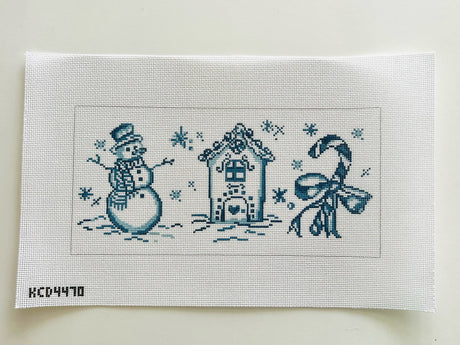 Blue Trio Bolster Pillow