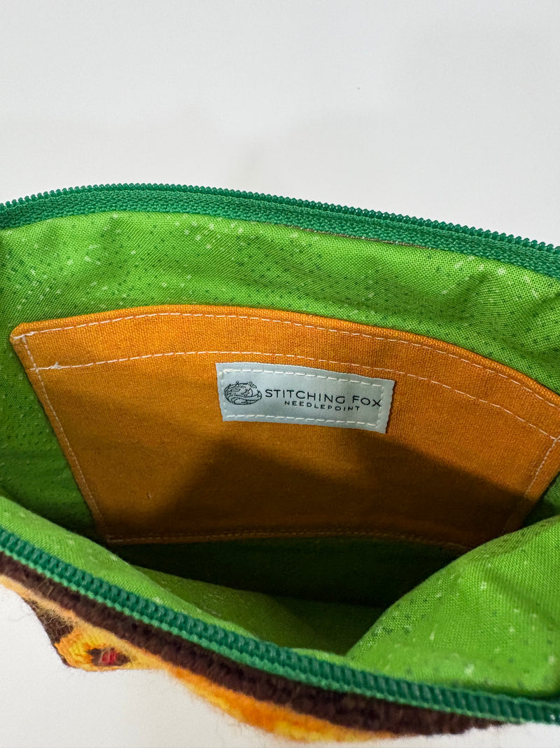 Square Folk Crossbody - Bespoke Needlepoint Bag Collection