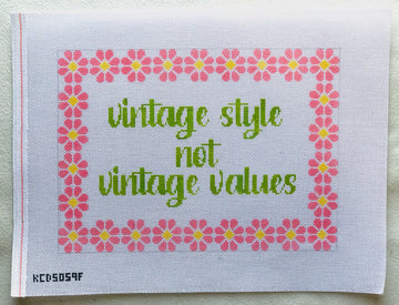 Vintage Styles Not Vintage Values - Flowers