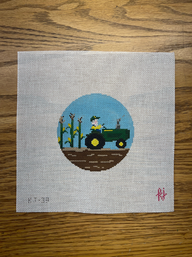 Krissy Johnson ·  Santa on Tractor