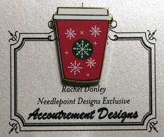 Red Snowflake Cup - Needleminder