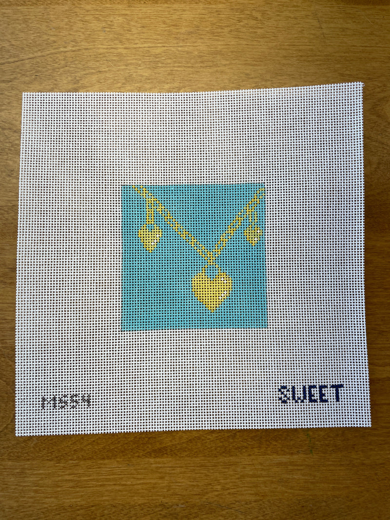 Maddie Sweet ·  Heart Charm Insert-Blue